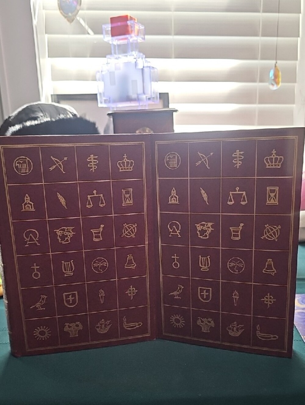 Pictured Knowledge Full-Color Encyclopedia Volumes 13 & 14 - Red Hardcover